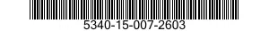 5340-15-007-2603 HANDLE,BOW 5340150072603 150072603