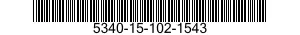 5340-15-102-1543 CONNECTOR,ROD END 5340151021543 151021543