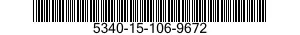 5340-15-106-9672 BRACKET,ANGLE 5340151069672 151069672