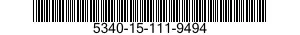 5340-15-111-9494 LEAF,BUTT HINGE 5340151119494 151119494