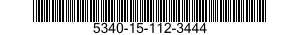 5340-15-112-3444 BRACKET,DOUBLE ANGLE 5340151123444 151123444