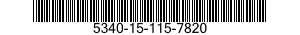 5340-15-115-7820 PLUG,PROTECTIVE,DUST AND MOISTURE SEAL 5340151157820 151157820