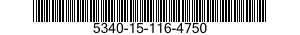 5340-15-116-4750 LEAF,BUTT HINGE 5340151164750 151164750