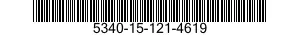 5340-15-121-4619 LEAF,BUTT HINGE 5340151214619 151214619
