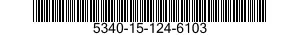 5340-15-124-6103 BRACKET,ANGLE 5340151246103 151246103