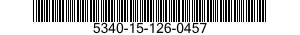 5340-15-126-0457 BRACKET,ANGLE 5340151260457 151260457