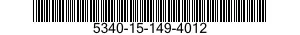 5340-15-149-4012 THREADED INSERT 5340151494012 151494012