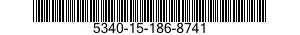 5340-15-186-8741 LOCK,FLUSH 5340151868741 151868741