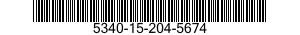 5340-15-204-5674 PLUG ASSEMBLY,SEALING 5340152045674 152045674
