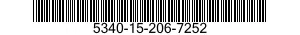 5340-15-206-7252 HINGE,ACCESS DOOR 5340152067252 152067252