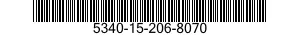 5340-15-206-8070 CLAMP,LOOP 5340152068070 152068070