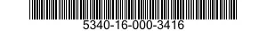 5340-16-000-3416 CATCH,FRICTION 5340160003416 160003416