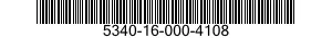 5340-16-000-4108 LEVER,LOCK-RELEASE 5340160004108 160004108