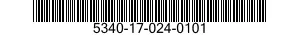 5340-17-024-0101 LOOP,STRAP FASTENER 5340170240101 170240101