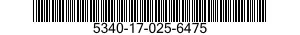 5340-17-025-6475 LOOP,STRAP FASTENER 5340170256475 170256475