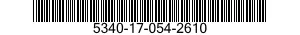 5340-17-054-2610 KLEMSTRIP 5340170542610 170542610