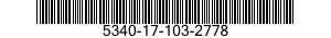 5340-17-103-2778 PADLOCK SET 5340171032778 171032778