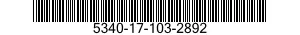 5340-17-103-2892 PADLOCK SET 5340171032892 171032892