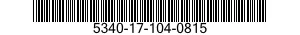5340-17-104-0815 BRACKET,DOUBLE ANGLE 5340171040815 171040815