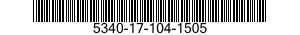 5340-17-104-1505 DISK,SOLID,PLAIN 5340171041505 171041505