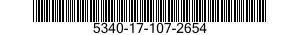 5340-17-107-2654 PADLOCK SET 5340171072654 171072654