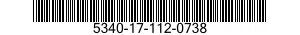 5340-17-112-0738 SEAL,ANTIPILFERAGE 5340171120738 171120738