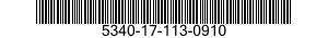 5340-17-113-0910 KEY,LOCK 5340171130910 171130910