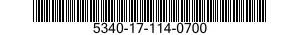 5340-17-114-0700 TUBE, SPOKE 5340171140700 171140700