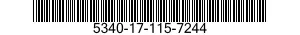 5340-17-115-7244 CUSHION,ARCHED 5340171157244 171157244