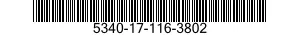 5340-17-116-3802 CAP,PROTECTIVE,NUT  AND BOLT HEAD 5340171163802 171163802