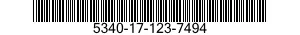 5340-17-123-7494 BRACKET,ANGLE 5340171237494 171237494