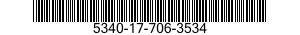 5340-17-706-3534 BRACKET,SHELF 5340177063534 177063534