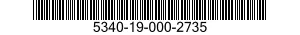 5340-19-000-2735 COVER STRIP 5340190002735 190002735