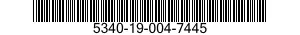 5340-19-004-7445 DAMPER,SHIMMY 5340190047445 190047445