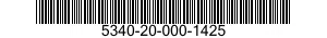 5340-20-000-1425 BRACKET,MOUNTING 5340200001425 200001425