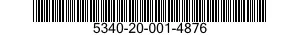 5340-20-001-4876 BRACKET,ANGLE 5340200014876 200014876