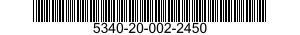 5340-20-002-2450 MOUNT,NONRESILIENT 5340200022450 200022450