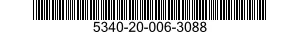 5340-20-006-3088 PLATE,MOUNTING 5340200063088 200063088