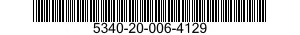 5340-20-006-4129 BRACKET,ANGLE 5340200064129 200064129