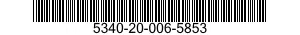 5340-20-006-5853 BRACKET,MULTIPLE ANGLE 5340200065853 200065853