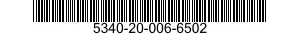 5340-20-006-6502 BRACKET,MULTIPLE ANGLE 5340200066502 200066502
