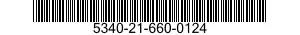 5340-21-660-0124 HINGE,BUTT 5340216600124 216600124