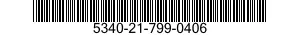 5340-21-799-0406 TURNBUCKLE BODY 5340217990406 217990406