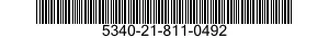 5340-21-811-0492 COUPLING,CLAMP,GROOVED 5340218110492 218110492