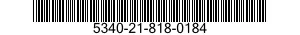 5340-21-818-0184 COUPLING,CLAMP,GROOVED 5340218180184 218180184