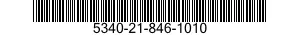 5340-21-846-1010 PLUG,MACHINE THREAD 5340218461010 218461010