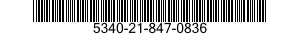 5340-21-847-0836 INSERT,SCREW THREAD 5340218470836 218470836