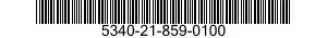 5340-21-859-0100 MOUNT,RESILIENT,GENERAL PURPOSE 5340218590100 218590100