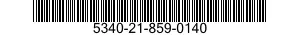 5340-21-859-0140 BUTTON,PLUG 5340218590140 218590140