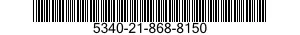 5340-21-868-8150 BRACKET,SHELF 5340218688150 218688150